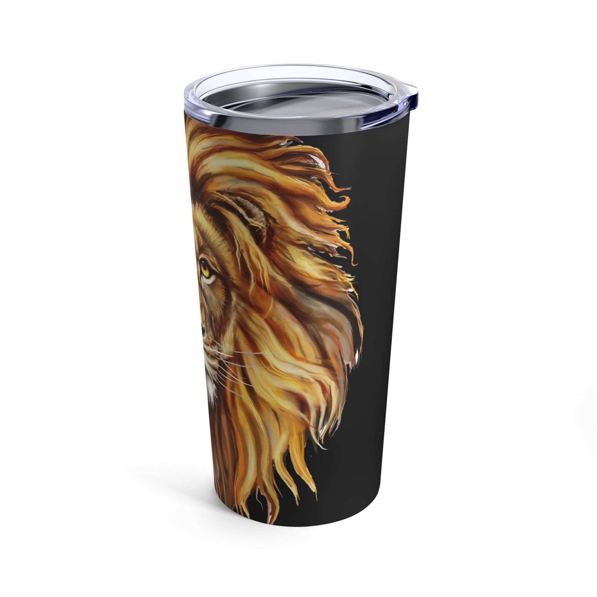 Majestic Lion - Stainless Steel Tumbler (20oz) - Wild Style Shop