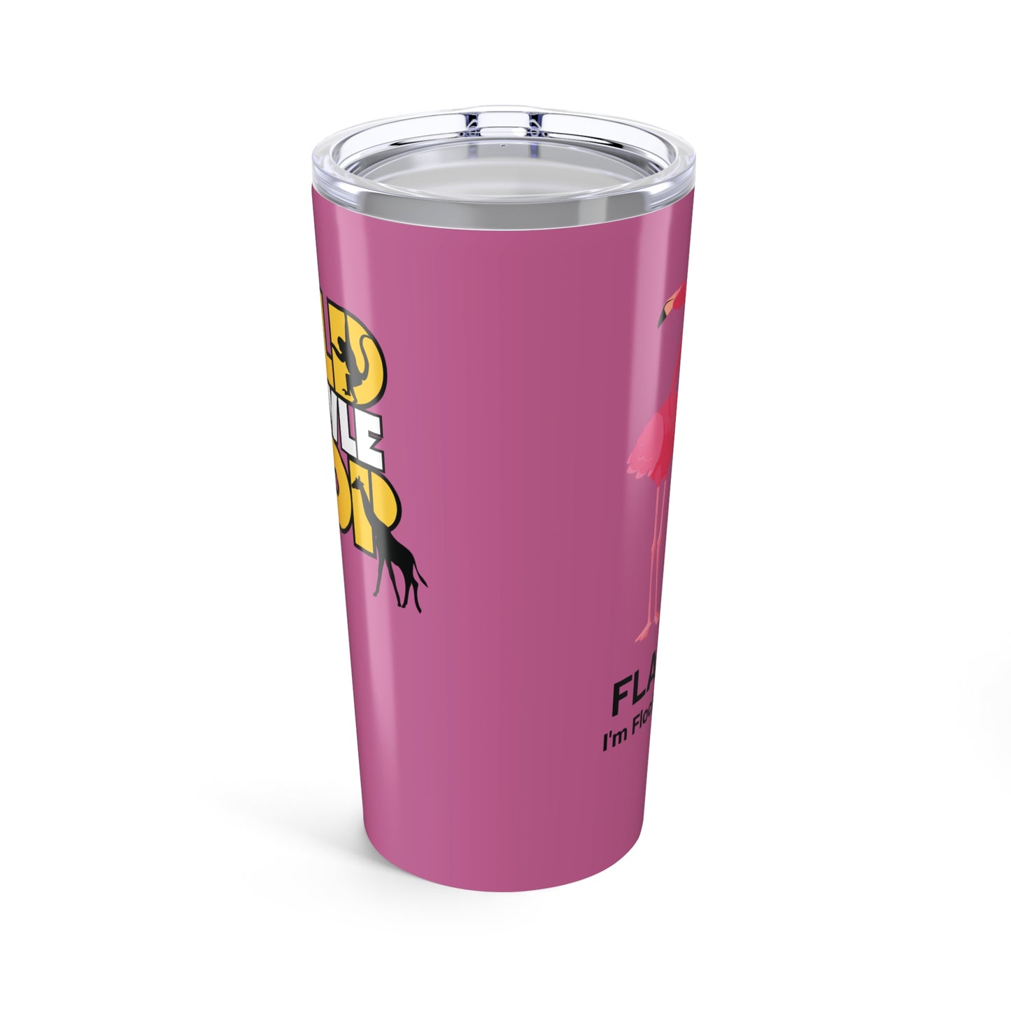 Flocking Fabulous Flamingos - Tumbler (20oz)