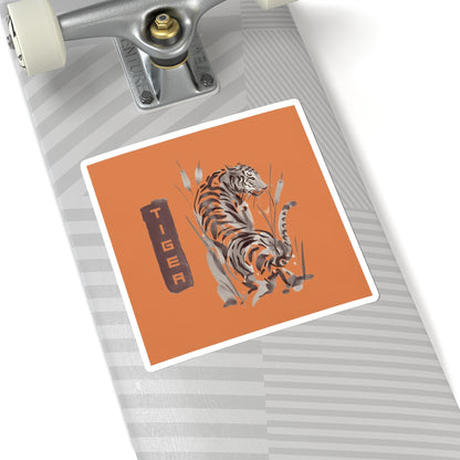 Watercolor Tiger - Sticker