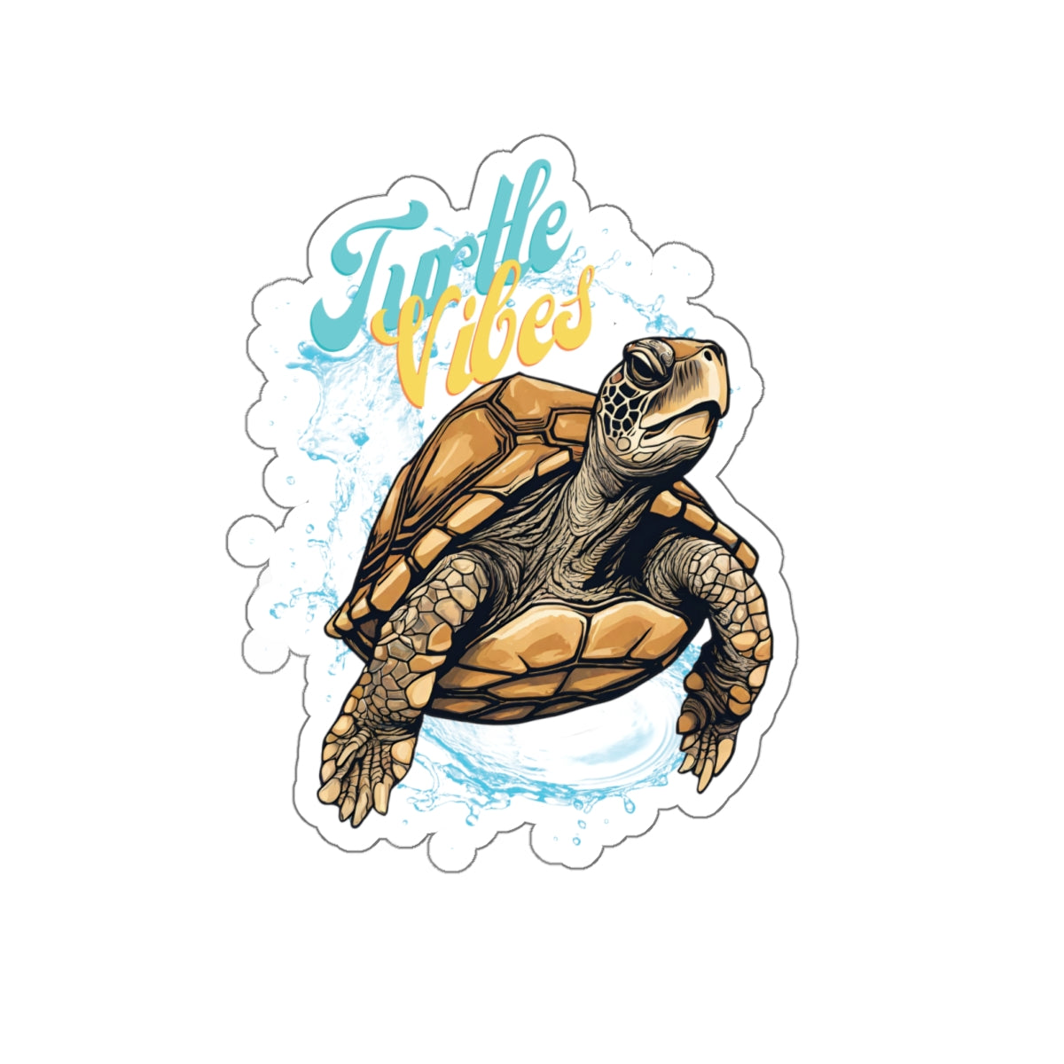 Turtle Vibes - Sticker