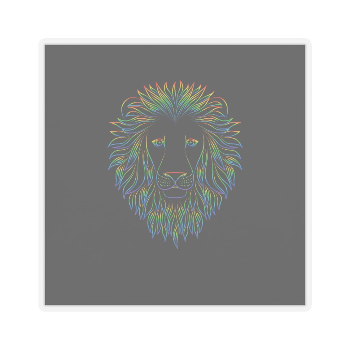 Holographic Lion - Sticker