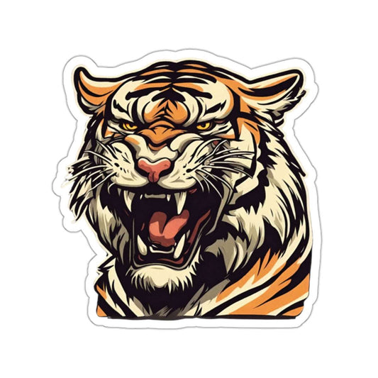 Ferocious Tiger - Sticker - Kiss Cut