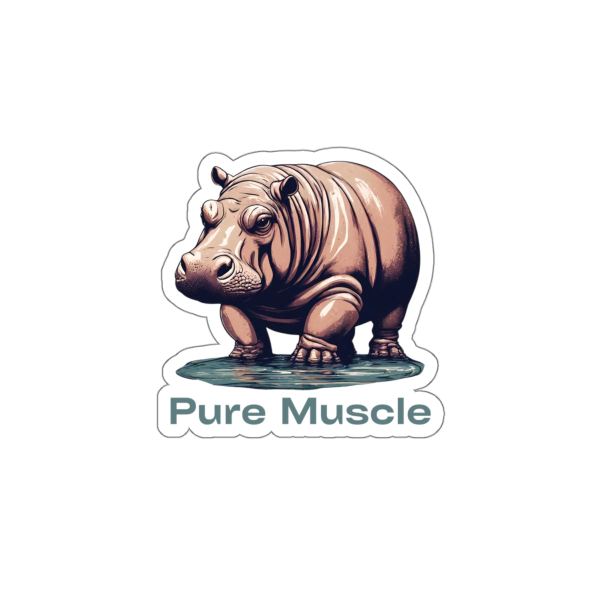 Pure Muscle - Sticker