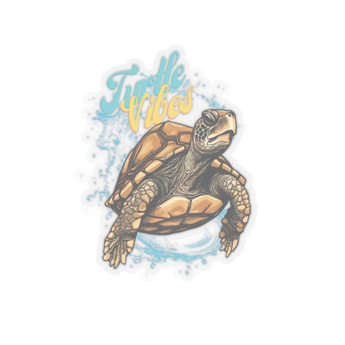 Turtle Vibes - Sticker