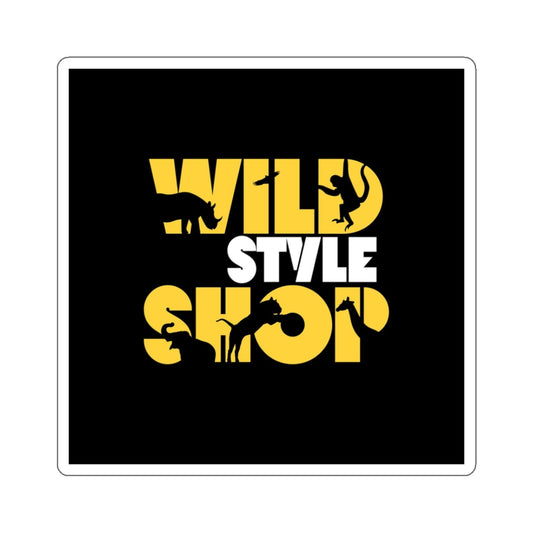 Wild Style Shop Logo - Kiss-Cut Sticker - Wild Style Shop