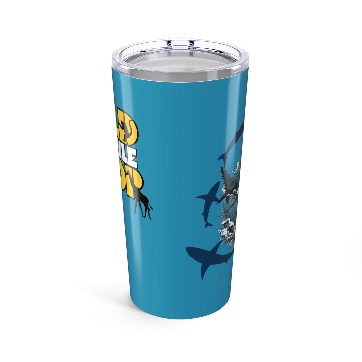 Beware of Sharks - Tumbler (20oz)