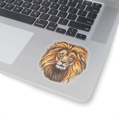 Majestic Lion - Kiss-Cut Sticker - Wild Style Shop