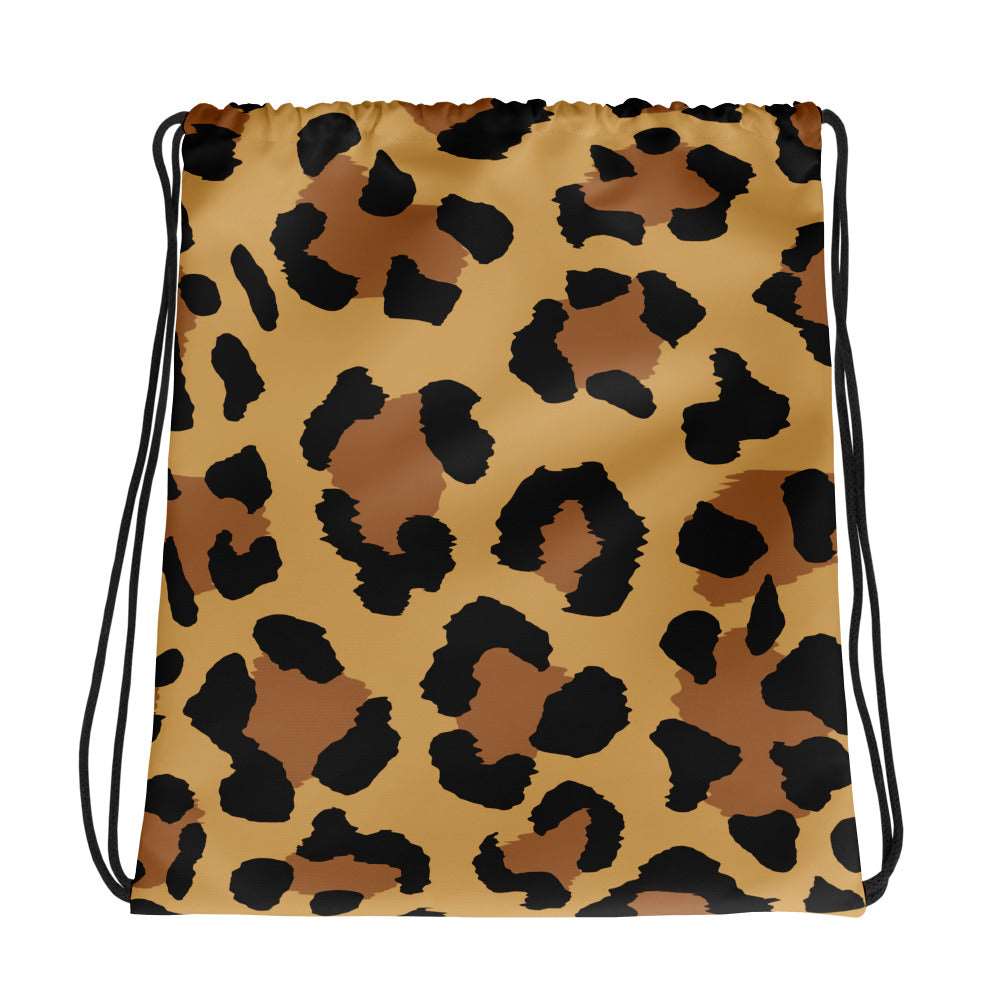 Leopard Print - Drawstring bag - Wild Style Shop