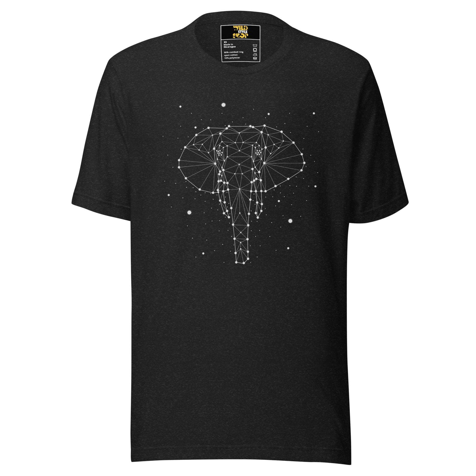 Elephant Constellation - T-Shirt - Wild Style Shop