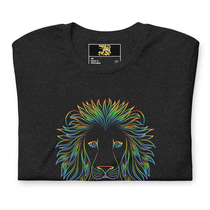 Holographic Lion - T-Shirt - Wild Style Shop