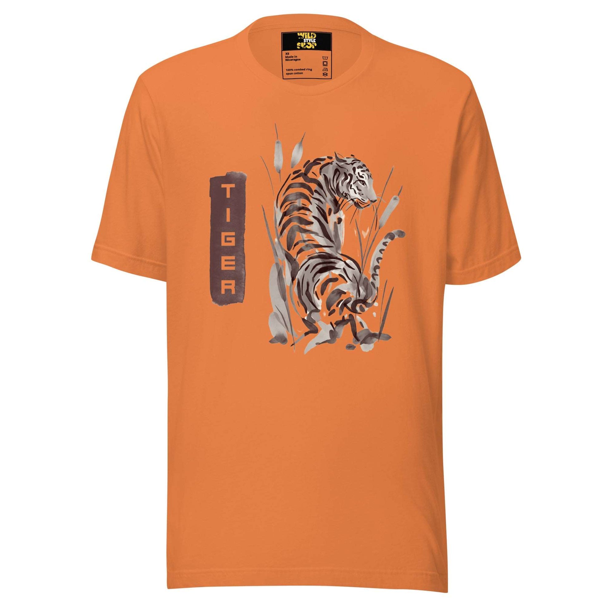 Watercolor Tiger - T-Shirt - Wild Style Shop