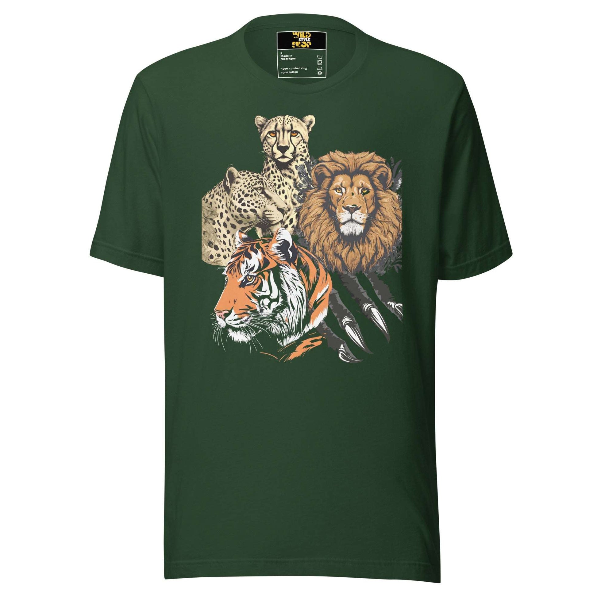 Big Cats - T-Shirt - Wild Style Shop