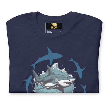 Beware of Sharks - T-Shirt - Wild Style Shop