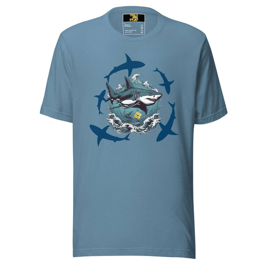 Beware of Sharks - T-Shirt - Wild Style Shop