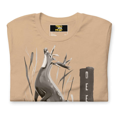 Watercolor Deer - T-Shirt - Wild Style Shop