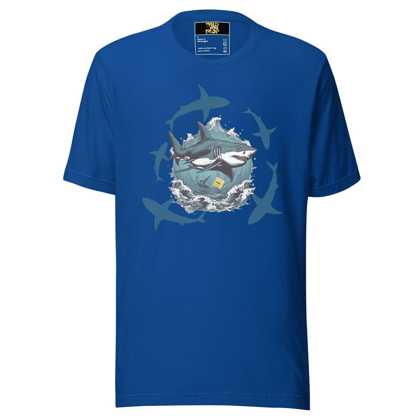 Beware of Sharks - T-Shirt - Wild Style Shop