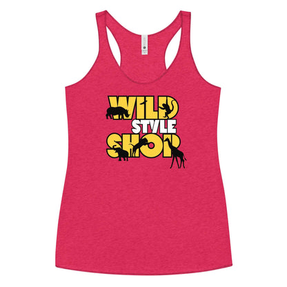 Wild Style Shop Logo - Women's Racerback Tank - Wild Style Shop