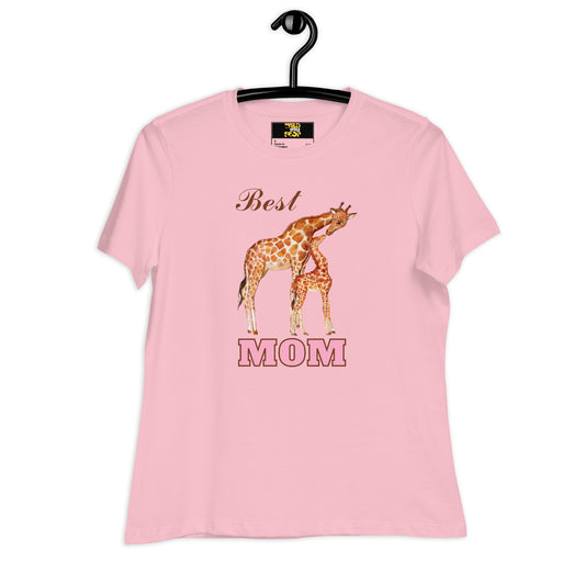 Best Mom - Women's Relaxed T-Shirt - Wild Style Shop